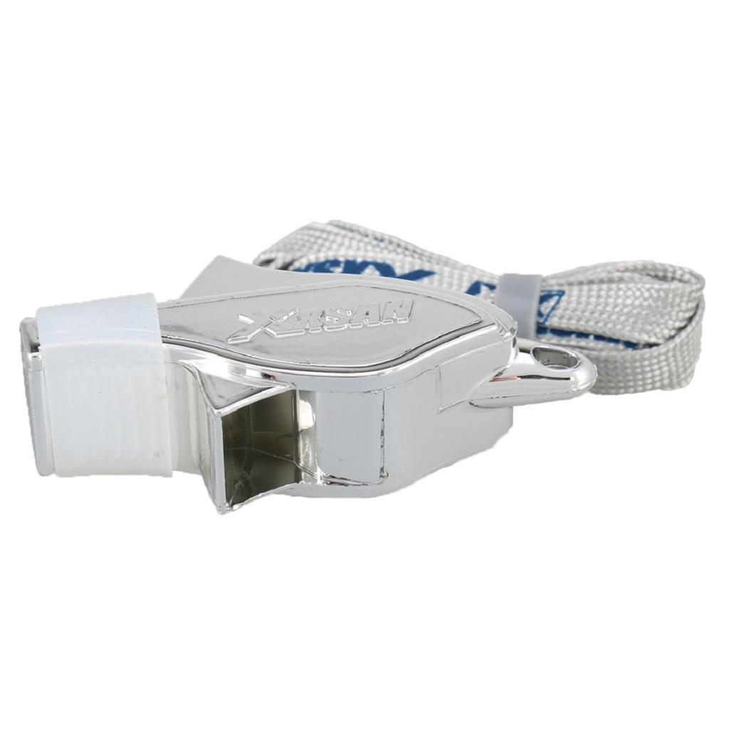 Survival Whistle Football Soccer Sports Referee Whistle & Lanyard