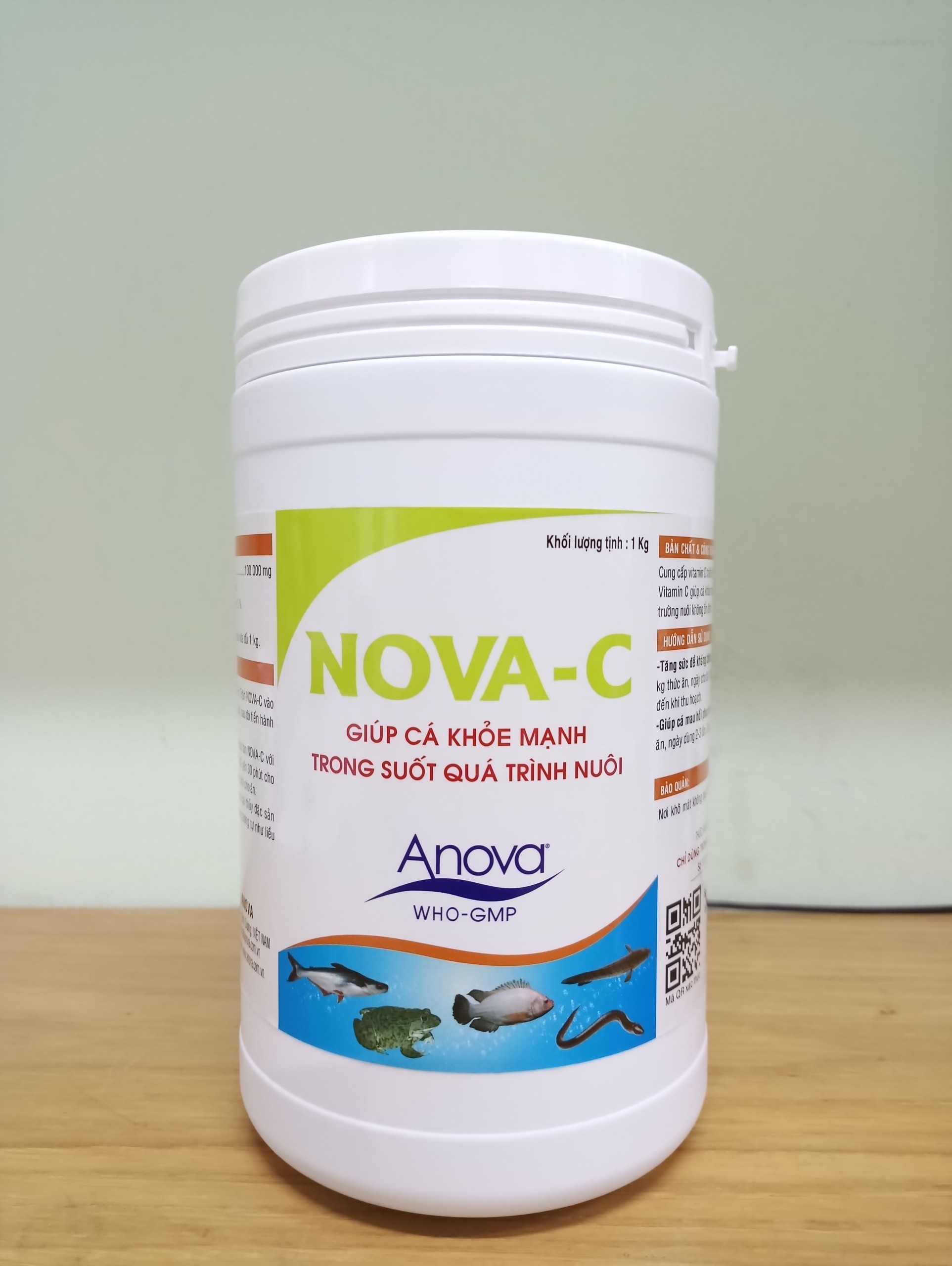 Nova C cho cá (Anova Nova C) giúp cá khỏe mạnh, tăng sức đề kháng