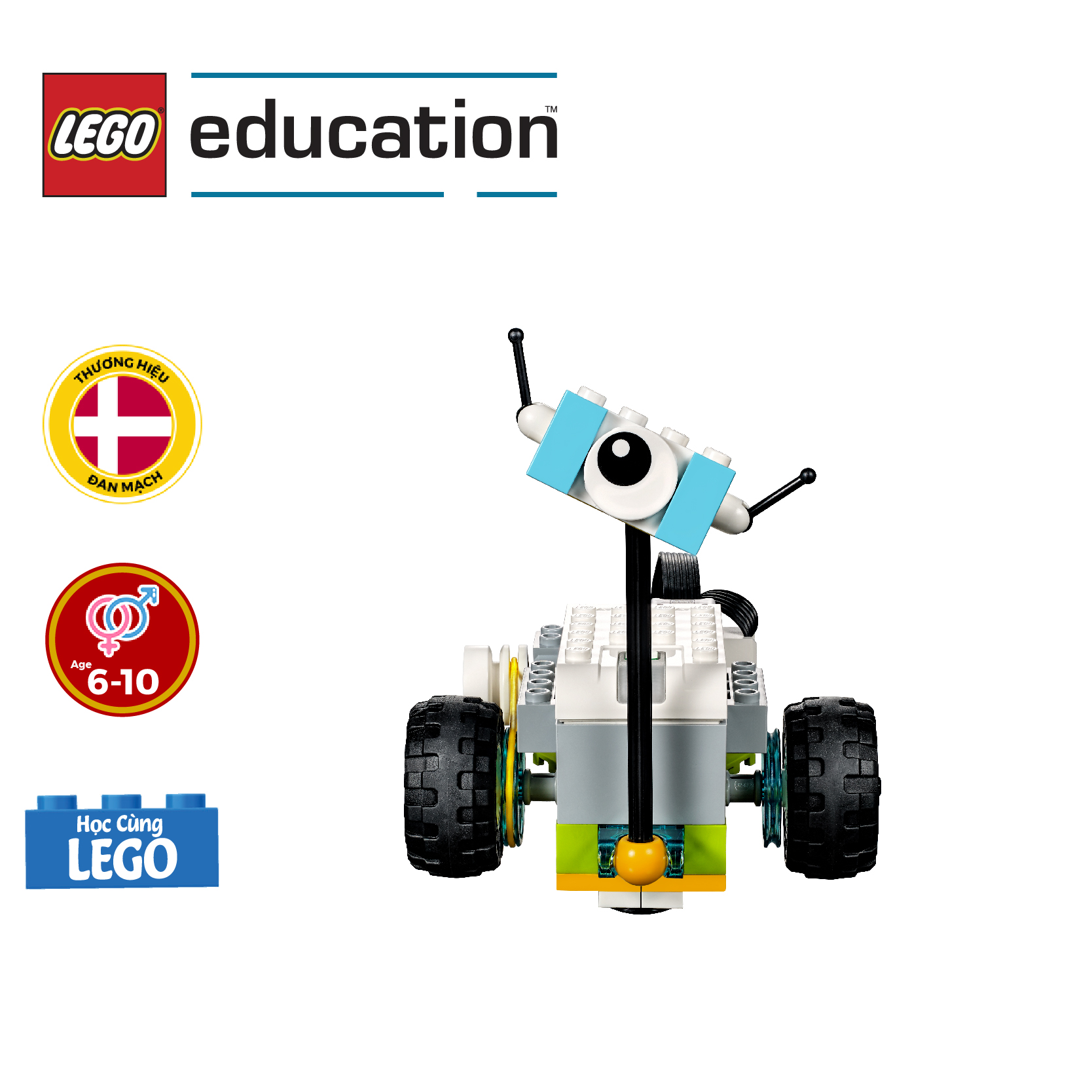 Bộ Lập Trình Robot Wedo MILO LEGO EDUCATION - 45300 (280 Chi Tiết)