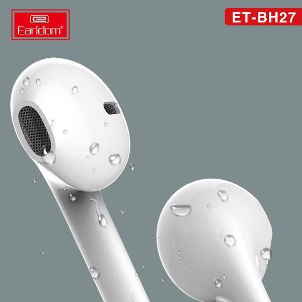 Tai Nghe Bluetooth Earldom BH27 2 Tai Có Dây Âm Bass Cao và Âm Treble Sáng Hàng Chính Hãng