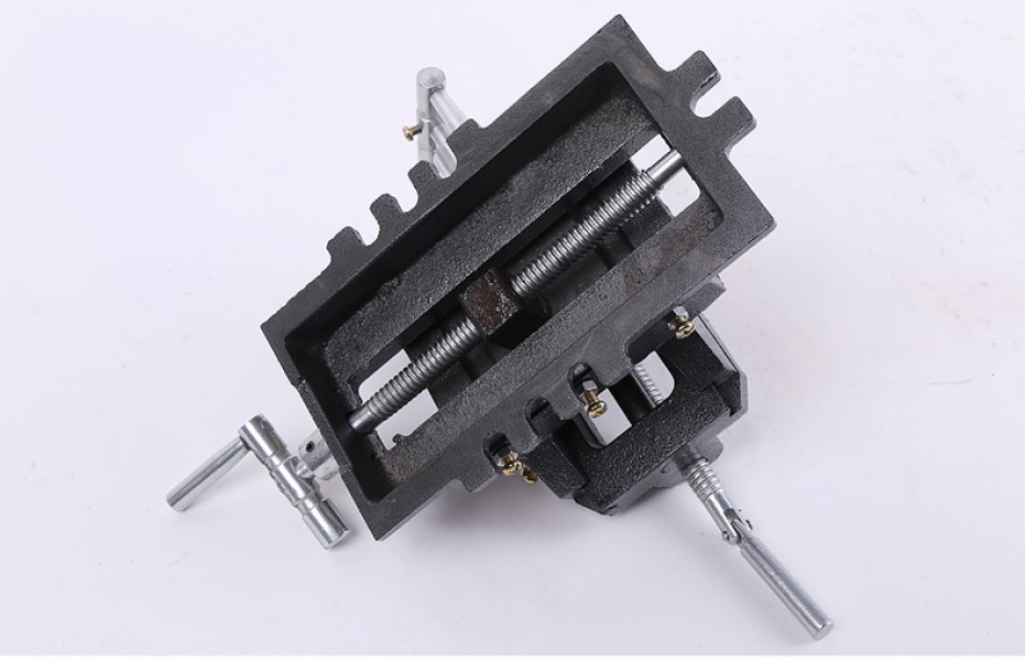 Bàn trượt 2 chiều kết hợp ê tô 3 tầng lắp khoan bàn 5 inch