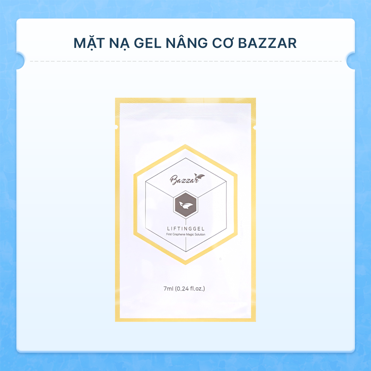 Gel Nâng Cơ Cải Thiện Nếp Nhăn Bazzar