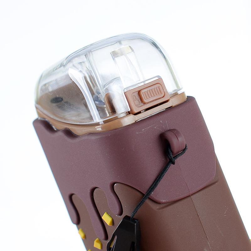 Dễ Thương Kem Nước Cho Trẻ Em Có Ống Hút Dây Popsicle Kawaii Kid Nước Dâu Cup Ấm Siêu Tốc Bình Bpa miễn Phí