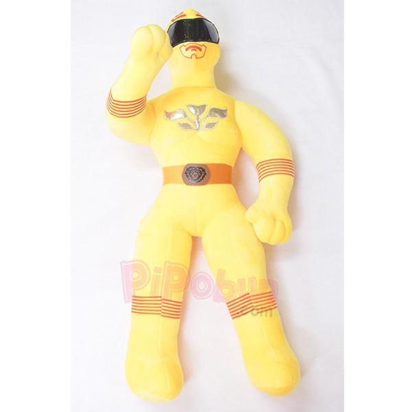 Gấu bông Siêu nhân vàng Power Rangers S.P.D Pipobun size 60cm