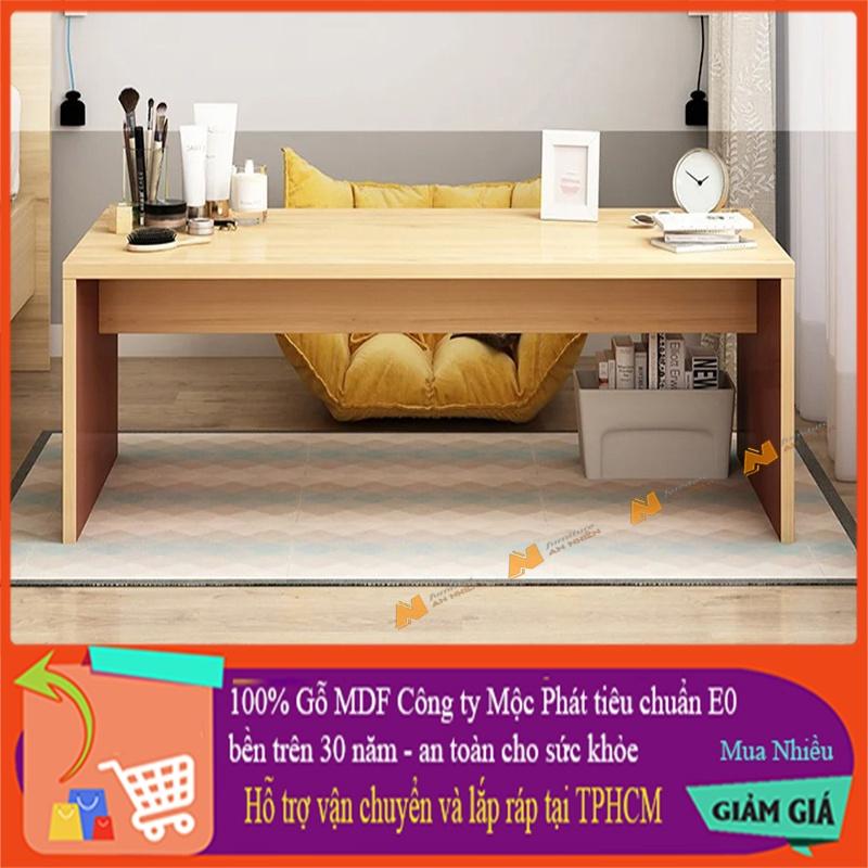 Made in VN Bàn ngồi bệt, bàn cà phê, bàn làm việc nhỏ căn hộ nhỏ gỗ mdf 17mm công ty Mộc Phát độ bền trên 30 năm AN070