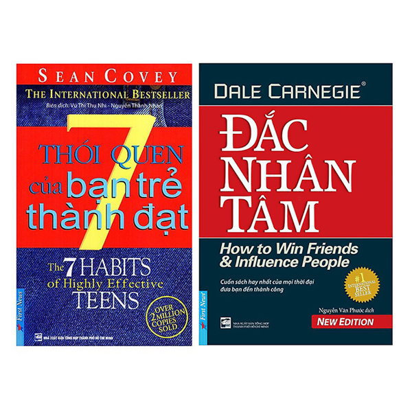 Combo 7 Thói Quen Của Bạn Trẻ Thành Đạt + Đắc Nhân Tâm