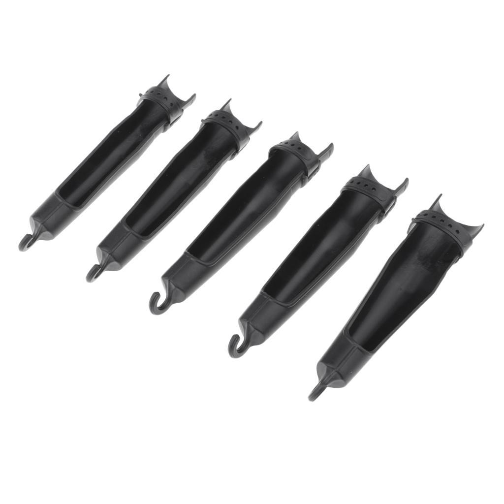 2x5Pcs Sea Rock Fishing Rod Rod Tip Protector Cover Rod Pole Head Hat 25#