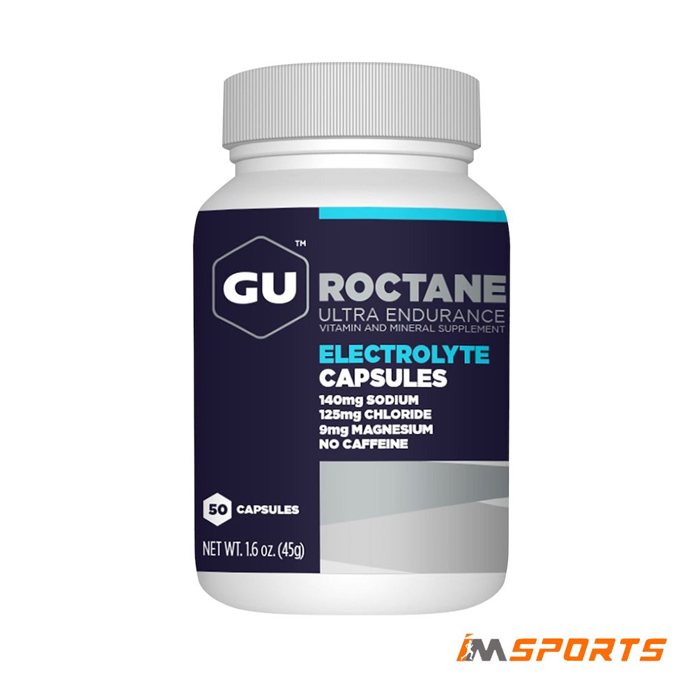 Muối điện giải GU Roctane Electrolyte Capsules lọ 50 viên