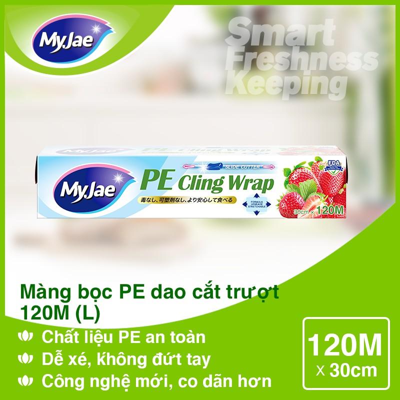 Màng bọc PE dao cắt trượt 120M MyJae