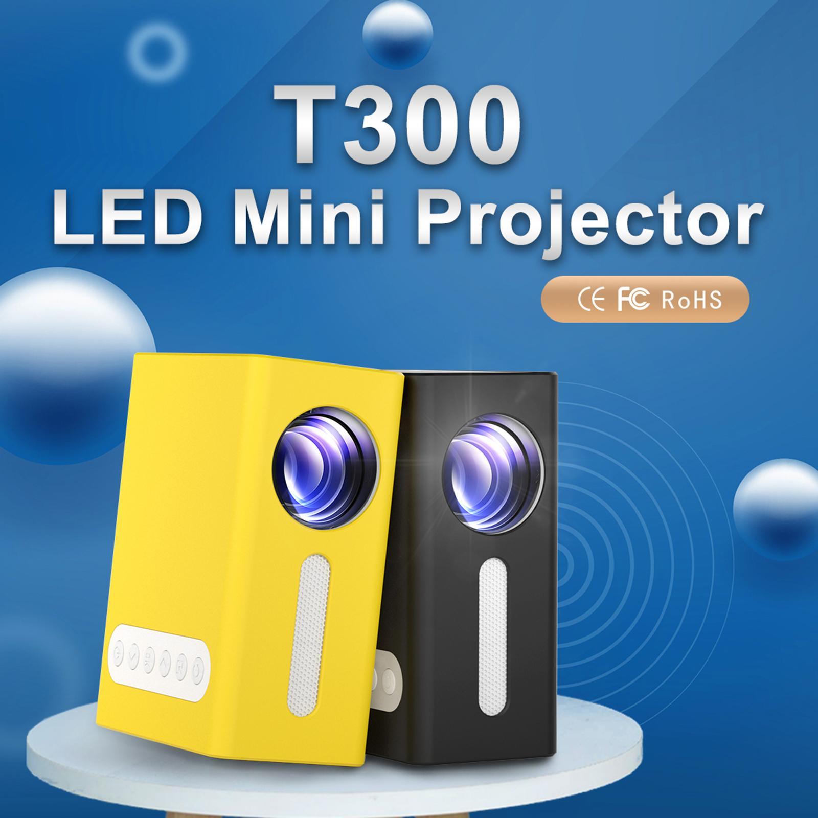 LED Mini Pocket 1080P LCD Home Theater USB TF AV Kids Gift