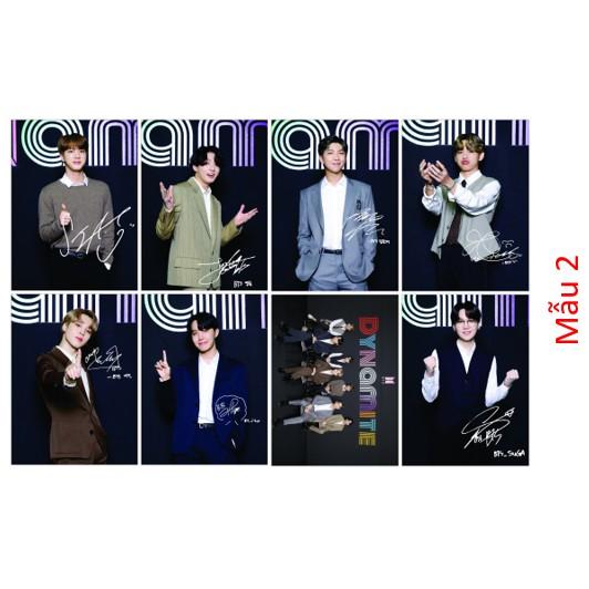 Sét card BTS A6 10x14cm sét gồm 8 tấm chỉ 8k/sét
