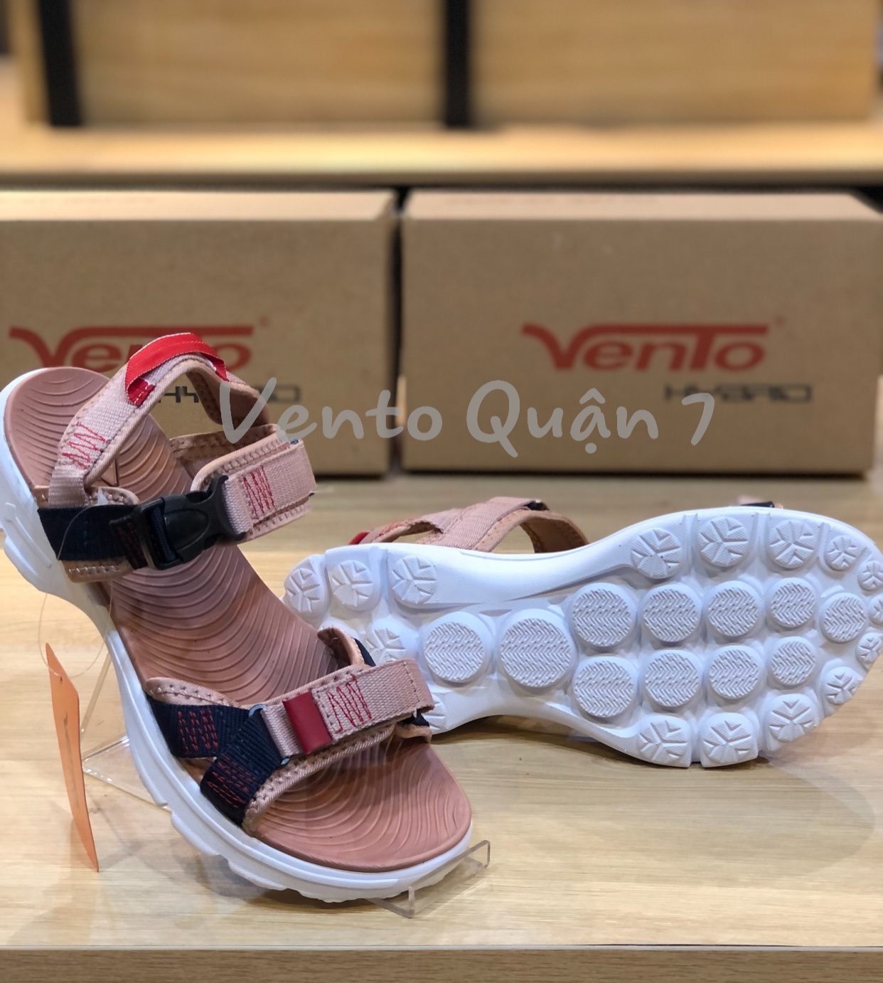 Giày Sandals Vento Nữ Quai Chéo đi chơi/đi học SD07015