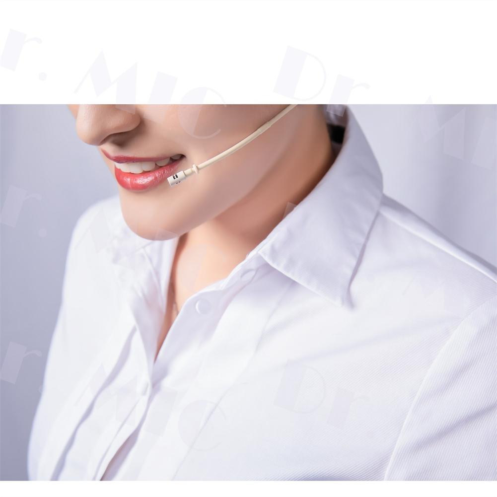 Micro tai nghe có thể điều chỉnh Cardioid Headworn Microphone 3,5 mm XLR cho hệ thống không dây Mic chất lượng cao Màu sắc: S Dành cho Shure