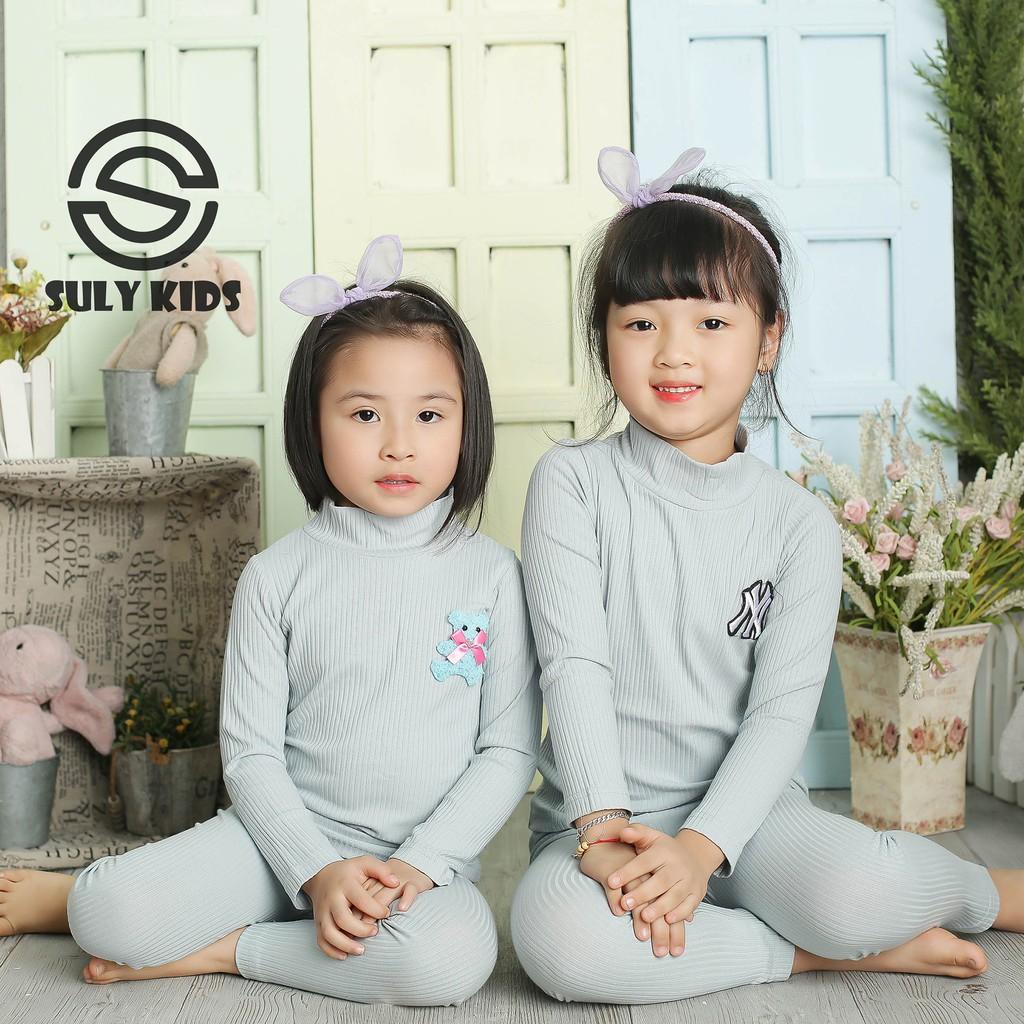 Bộ Thu Đông Cho Bé Màu Xanh Nhạt Bé Trai Và Gai-Sulykids-Tuổi Từ 6 Đến 18 Kg-Quần Aó Trẻ Em-Quần Aó Cho Bé