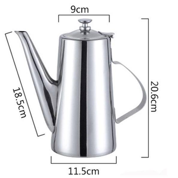 [DEAL SỐC CUỐI NĂM] BÌNH TRÀ CAFE ĐA NĂNG CHẤT LIỆU INOX, DUNG TÍCH 1.5 LÍT ĐỂ BÀN- BÌNH TRÀ INOXCAO CẤP, KHÔNG GỈ SÉT