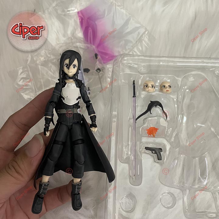 Mô hình Figma Kirito 248 - Figure Action Kirito GGOver  - Figure Sword Art Online II