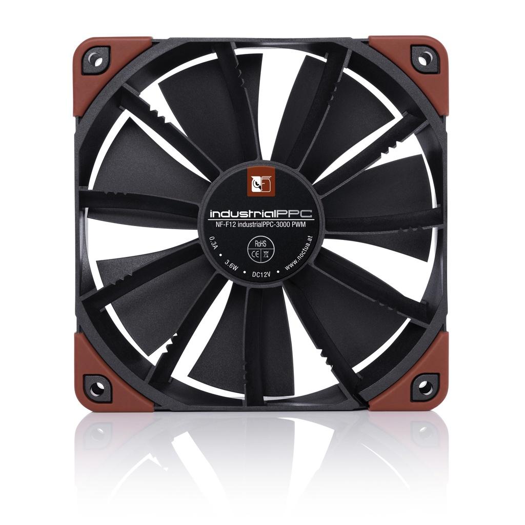 Quạt Tản Nhiệt Noctua F12 - IndustrialPPC 3000rpm Black