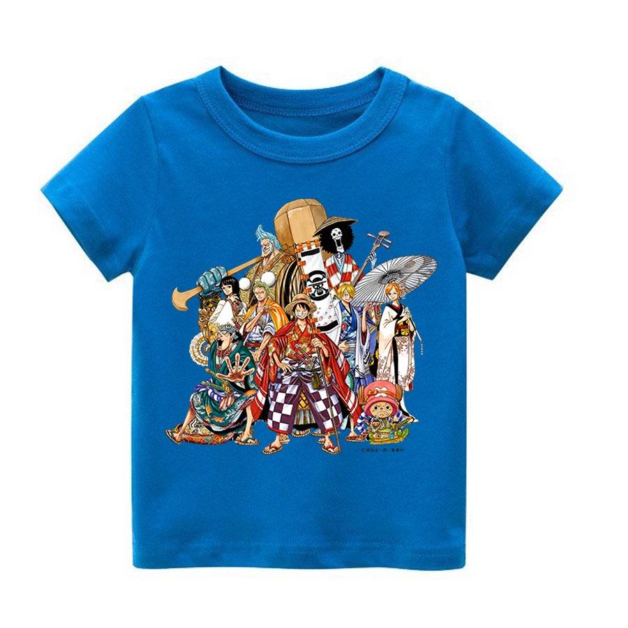 Áo thun trẻ em one piece cướp biển Có size người lớn, King Cotton