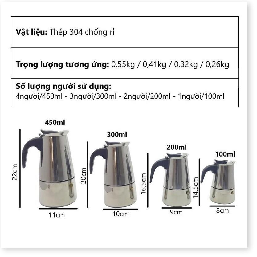 Bộ ấm pha trà cà phê và bếp điện 450ml 500W