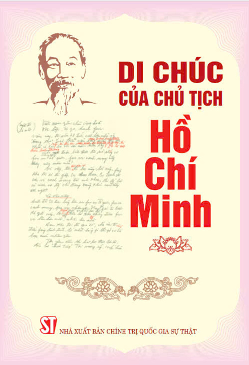 Di chúc của Chủ tịch Hồ Chí Minh (bản in 2024)