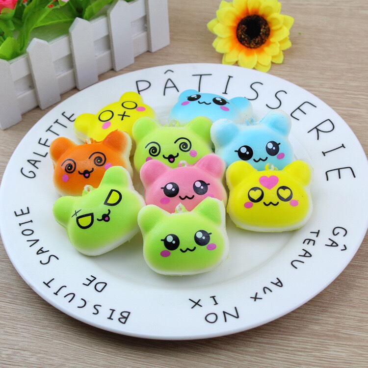 Set 10 Squishy mini, squishy chậm tăng mùi thơm dịu nhẹ, đồ chơi cho bé trai và bé gái ( giao hàng ngẫu nhiên, các hình không trùng khớp)