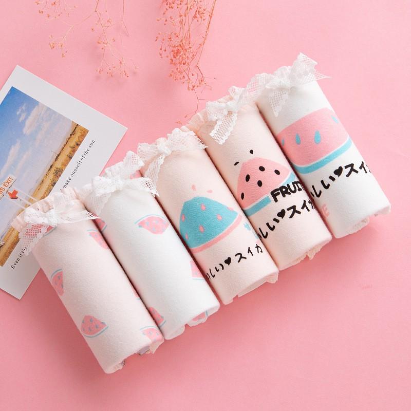Quần Lót Nữ Cotton Nữ Sinh Thời Trang Nhật Bản Hàng Loại Đẹp.