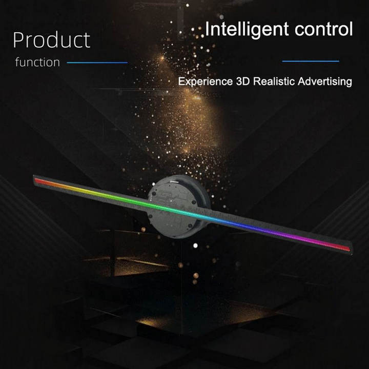 Quạt Quảng Cáo 3D Hologram WIFI APP Remote LEDTECH HD - Home and Garden