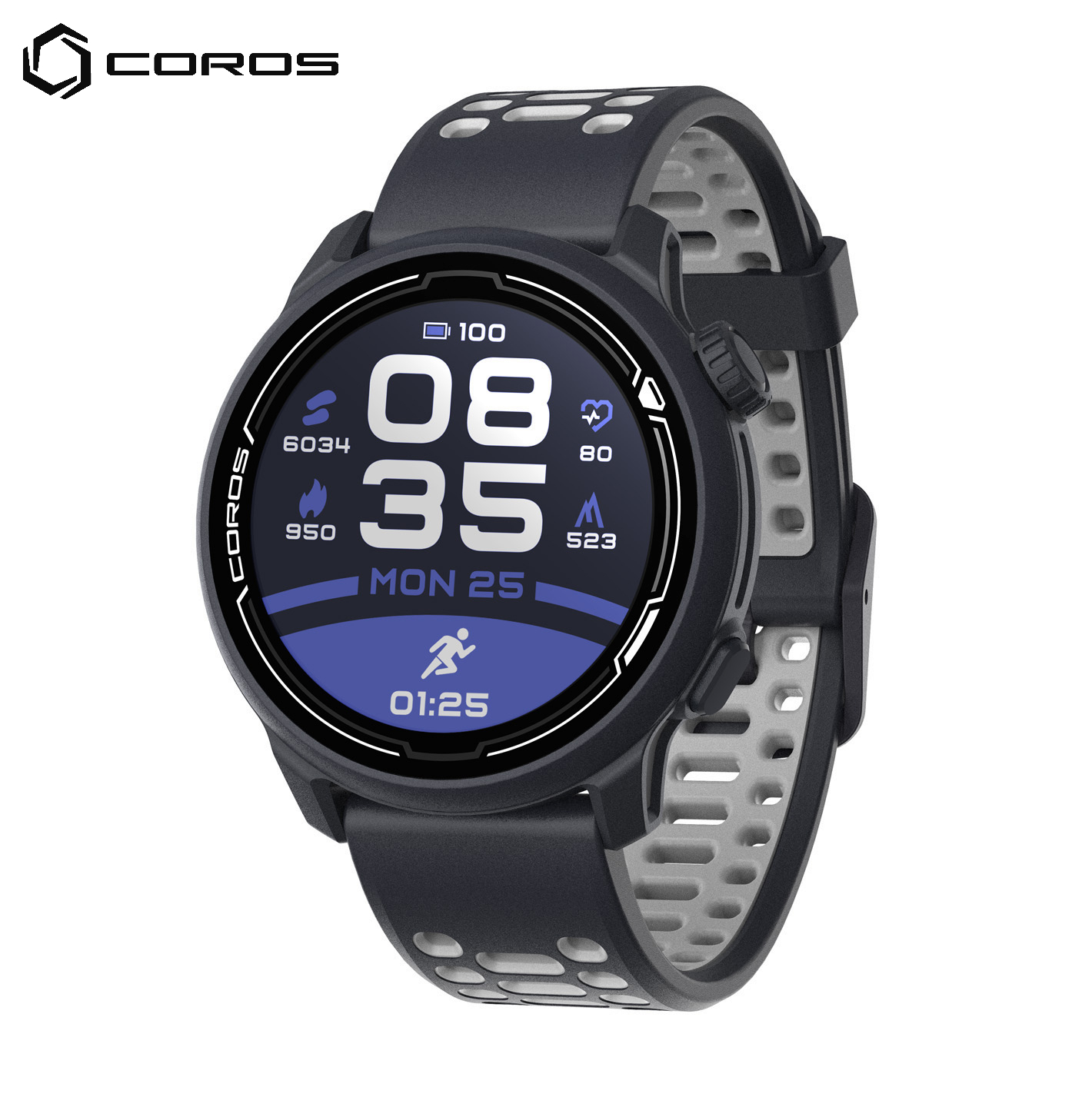 Đồng Hồ GPS Thể Thao COROS PACE 2 - Navy - Silicon