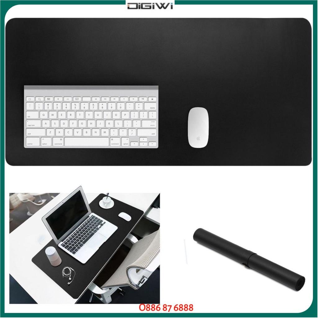 Thảm Da Trải Bàn Làm Việc DeskPad Da Size Lớn 120x50, 100x50 Kiêm Miếng Lót Chuột Máy Tính Cỡ Lớn Chống Nước Cao Cấp