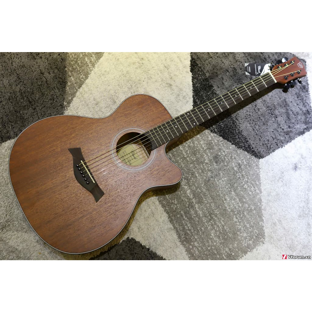 Đàn Guitar Acoustic CHARD F4030C Sapele