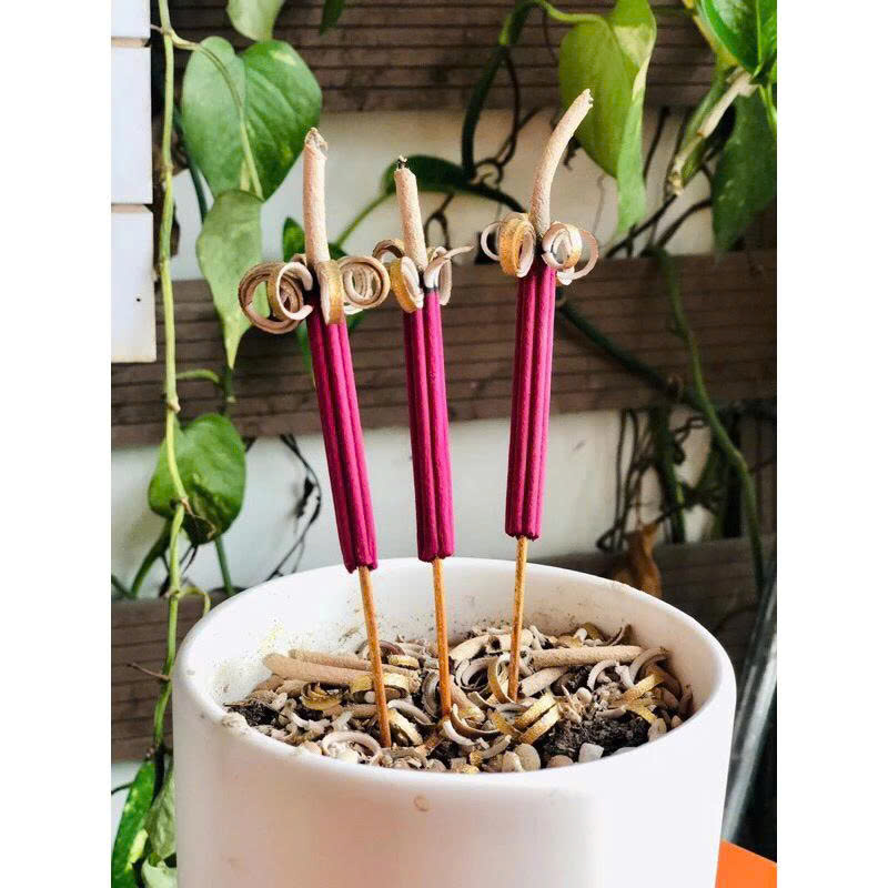 Com Bo 2 Túi  ( 18 Cây ) Nhang Nở Hoa 5 Cánh Đốt Nở Đẹp Ý Nghĩa Tâm Linh