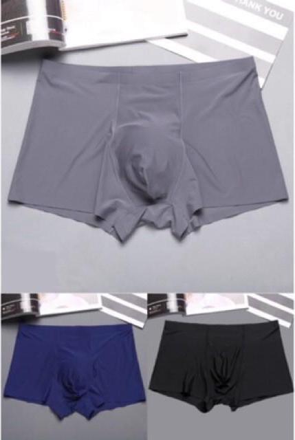 Quần Sịp Nam, Combo 3 Quần lót nam su lạnh siêu mát, siêu mỏng mặc như không mặc hàng xuất Nhật
