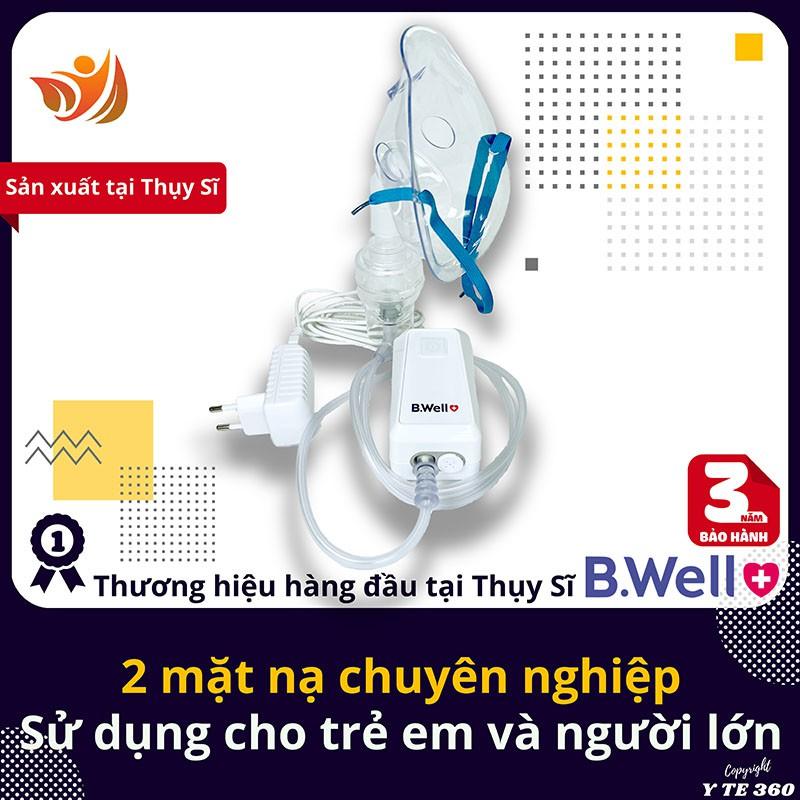 Máy Khí Dung Xông Mũi Họng Cầm Tay B Well MED 120 | Sản Xuất Tại Thụy Sĩ