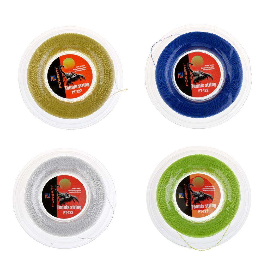 Tennis String Durable High Elastic Nylon Tennis Racquet String 200m 1.3mm