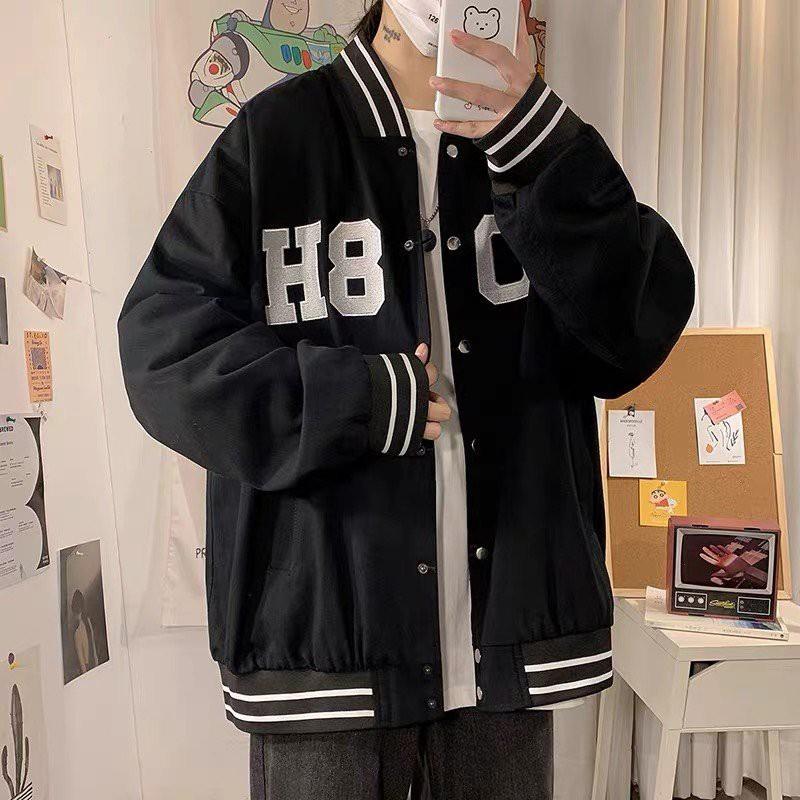 Áo Khoác Nỉ Bomber H808 Unisex