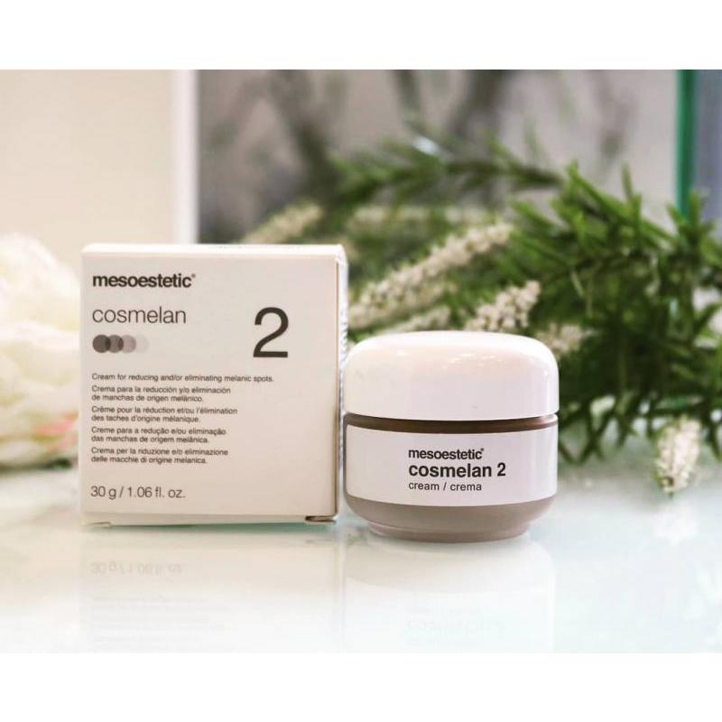 Kem ngừa nám Mesoestetic Cosmelan 2 tái sinh da sáng mịn đều màu 30g
