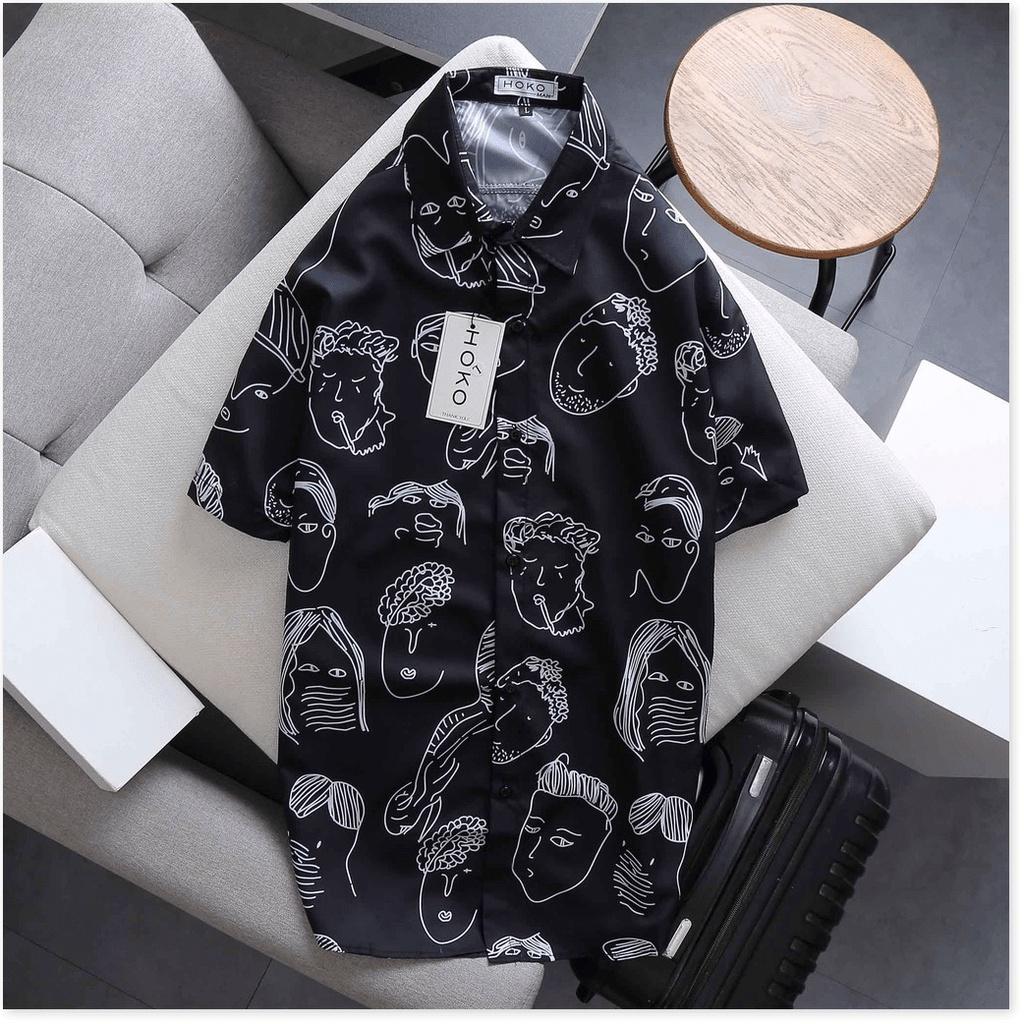 SIÊU PHẦM HOT HÈ ÁO SƠ MI NAM CỰC CHẤT CỰC PHONG CÁCH , HOẠ TIẾT ĐỘC LẠ KME FASHION