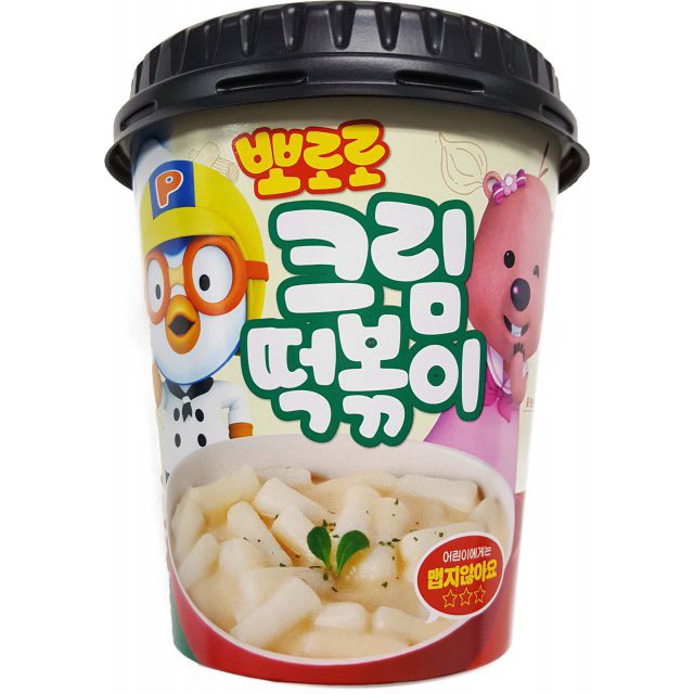 Bánh gạo Sốt Kem Pororo 115gr-Tteok-Bokki  NOGGA