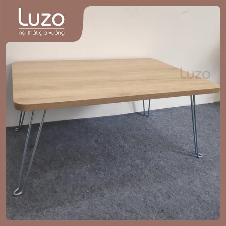 Bàn Ngồi Bệt Gấp Gọn Mini và Bàn Xếp Sinh Viên Ngồi Học Trên Giường BET1 - Luzo Home