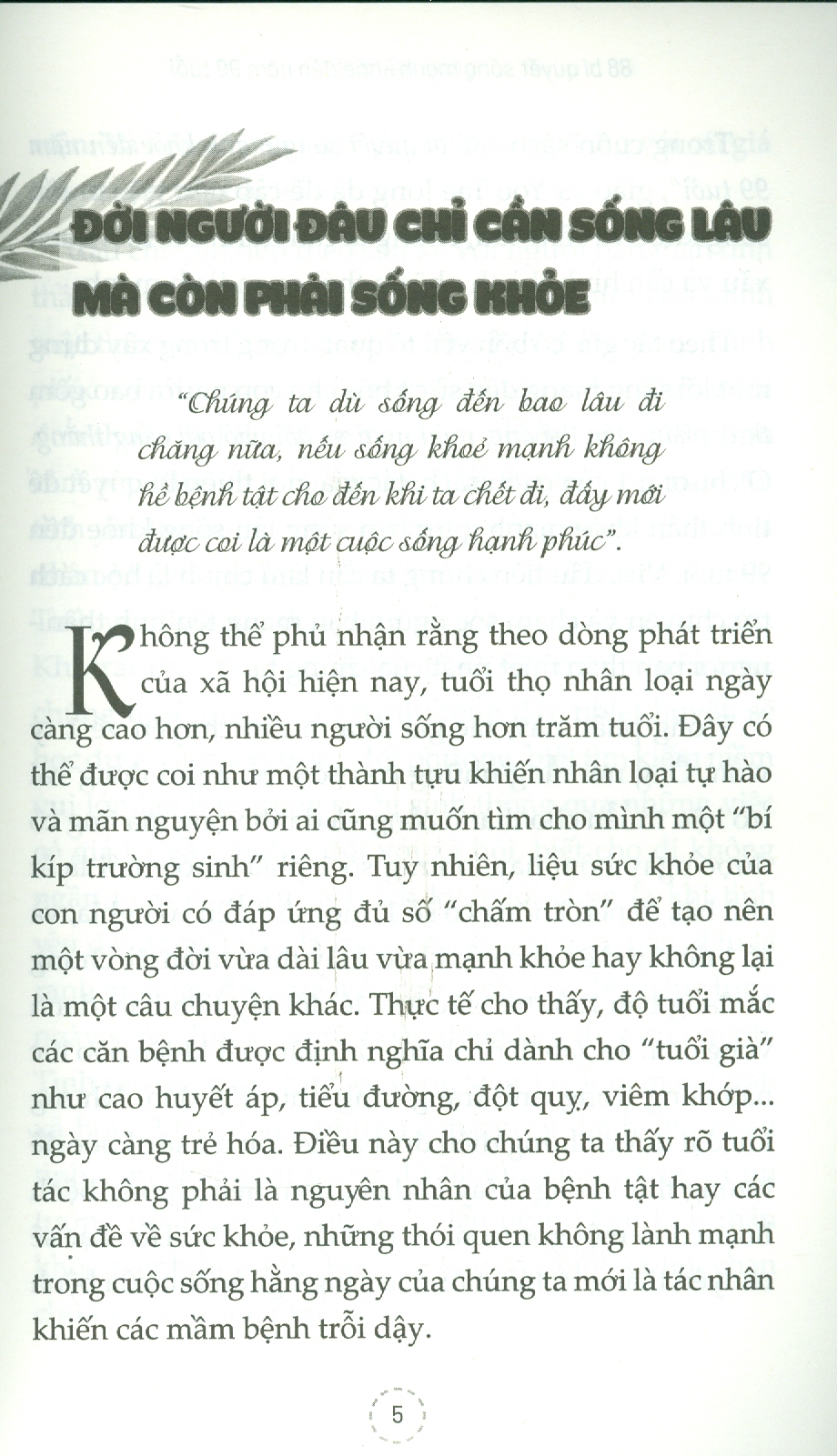 88 Bí Quyết Sống Mạnh Khỏe Đến Năm 99 Tuổi