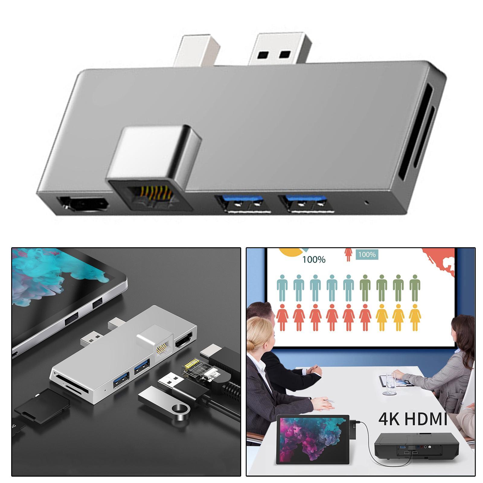 6 in 1 Docking Station   USB3.1   Surface /5/6