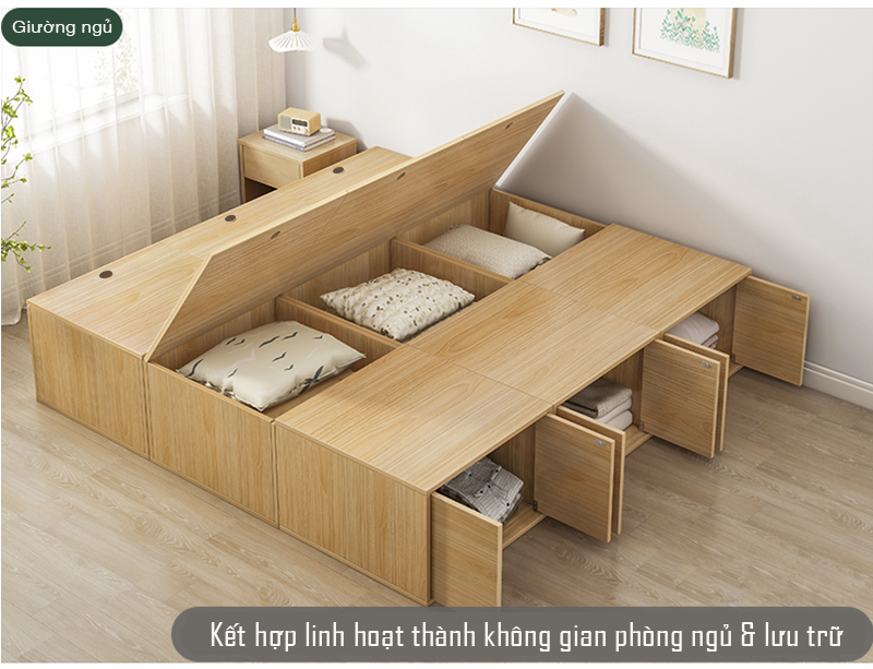 Tủ cánh lật/cánh mở TATAMI GP182/GP183