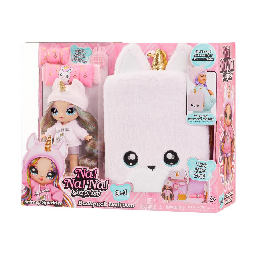 Đồ Chơi Balo Thời Trang 3 Trong 1 Của B Sparkles NA NA NA 592358-EUC