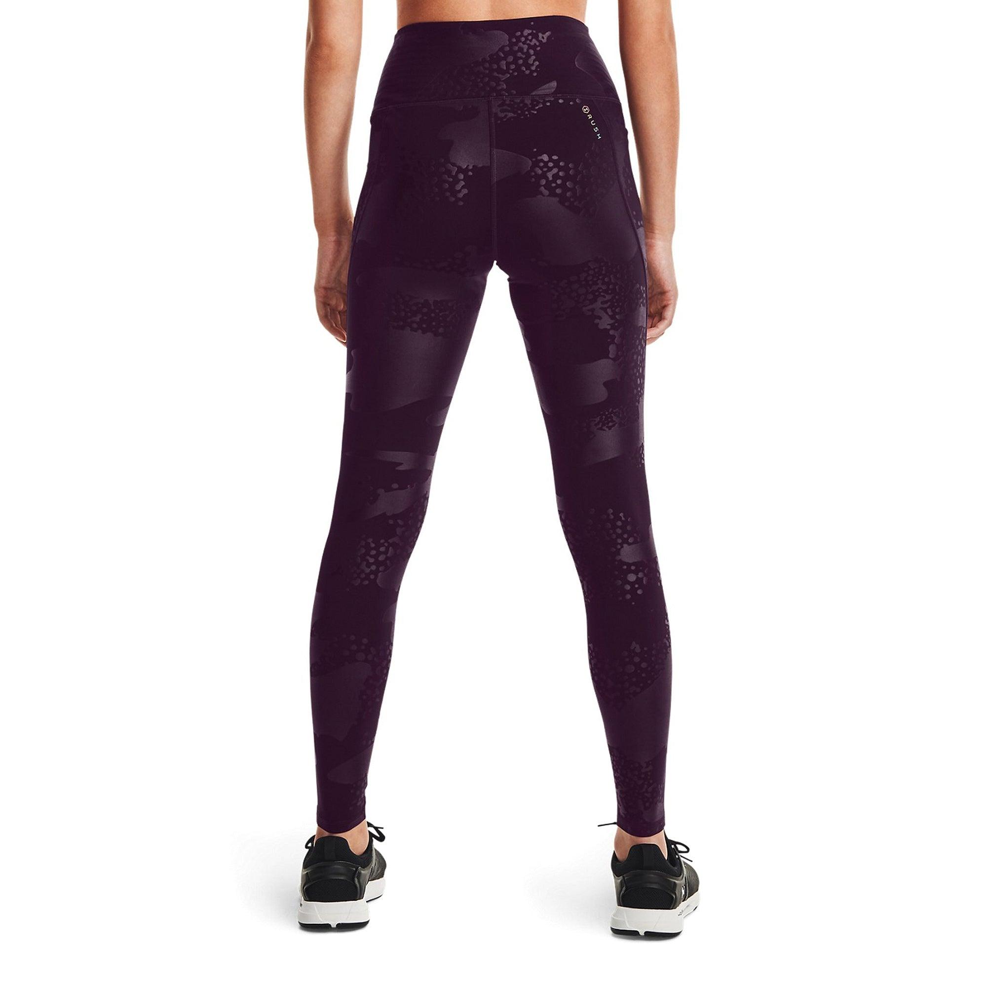 Quần legging thể thao nữ Under Armour RUSH No-Slip Waistband Tonal Full-Length - 1361025-501