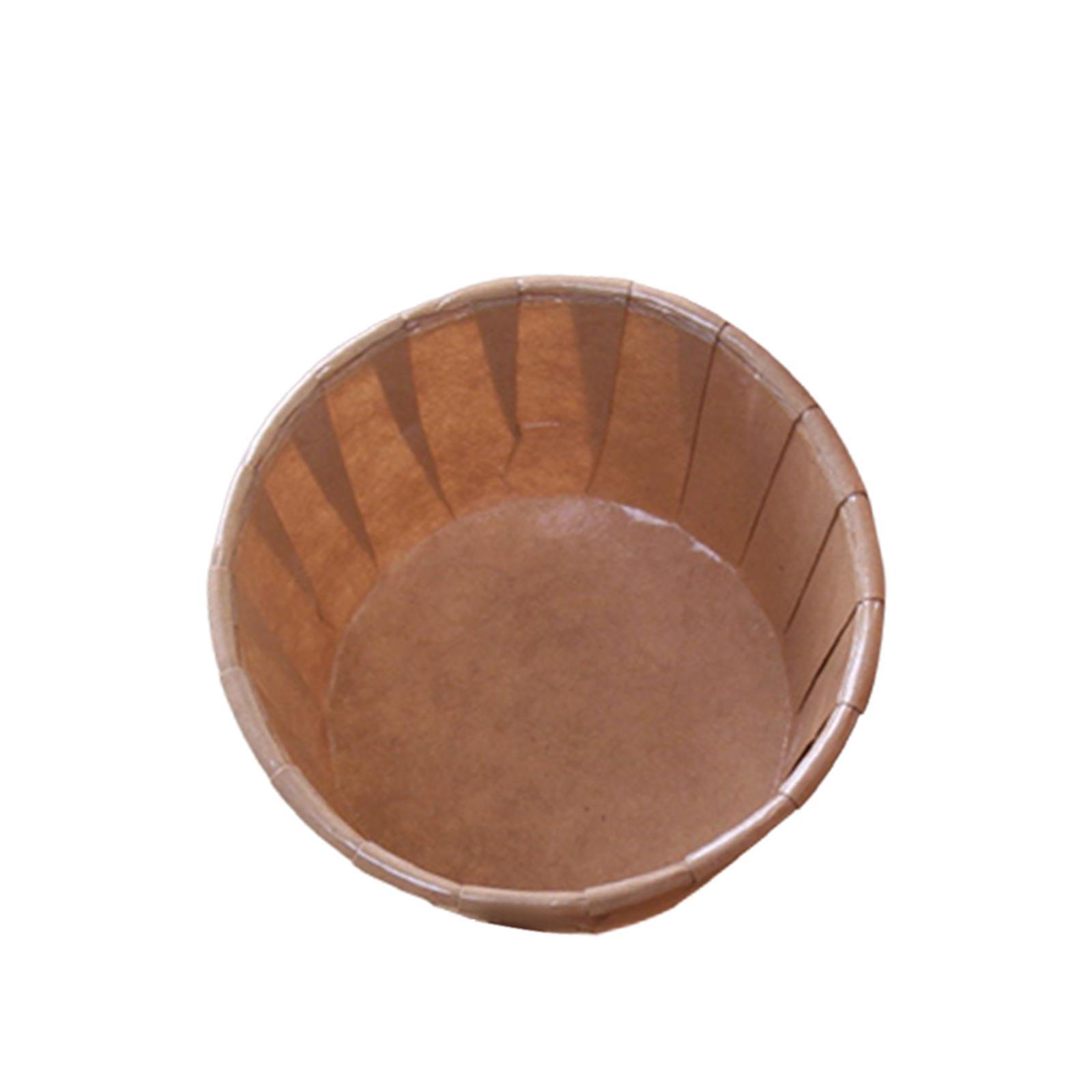 50 Pieces Greaseproof Paper Cupcake Wrappers Baking Cups Accessory Durable