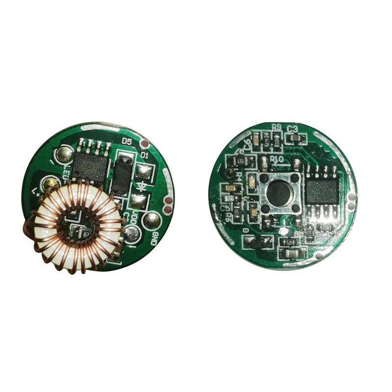 1 Đèn Pin Led 5-12v Đầu Vào 3-3.8v Cho Đèn Led Cree 10w Xm-L Xml T6 / U2