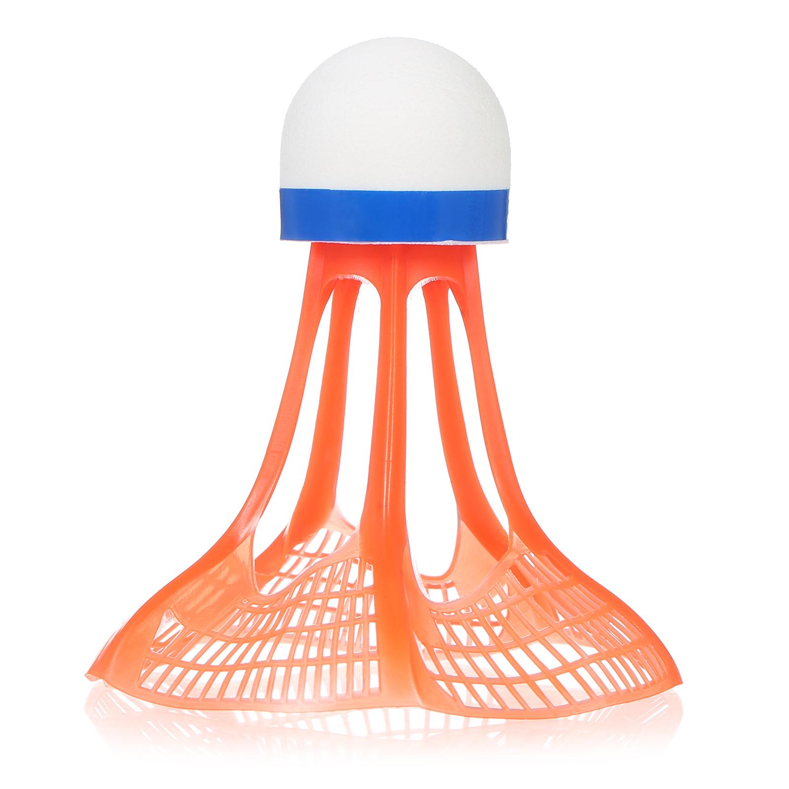 3pcs Nylon Shuttlecock Durable Plastic Badminton Shuttlecock Indoor Outdoor Sport Badminton Ball Windproof Shuttlecock
