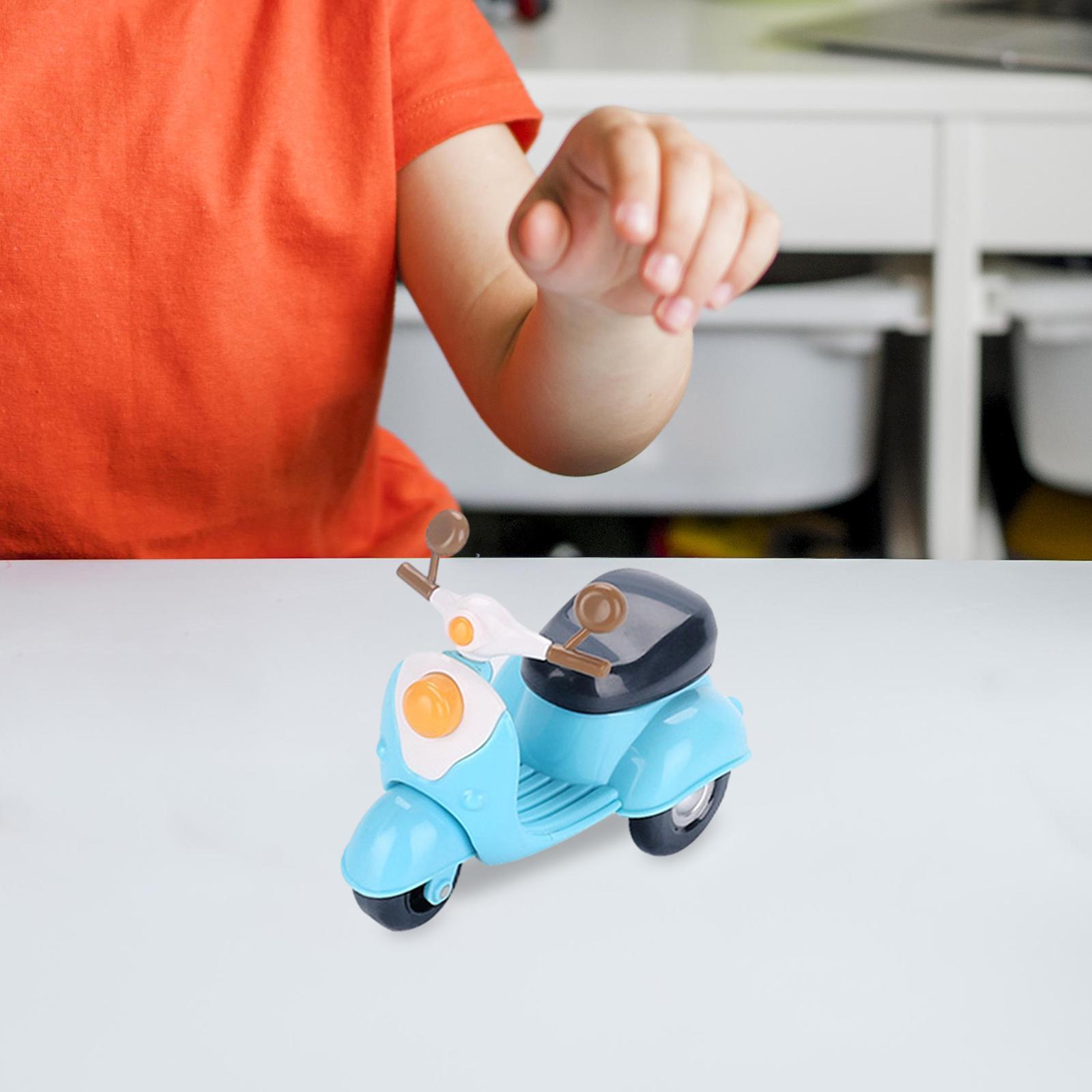 1/12 Dollhouse Tricycle Dollhouse Furniture Toy Accessories Decor Ornament High Simulation Kids Trike Children Play Doll Toy