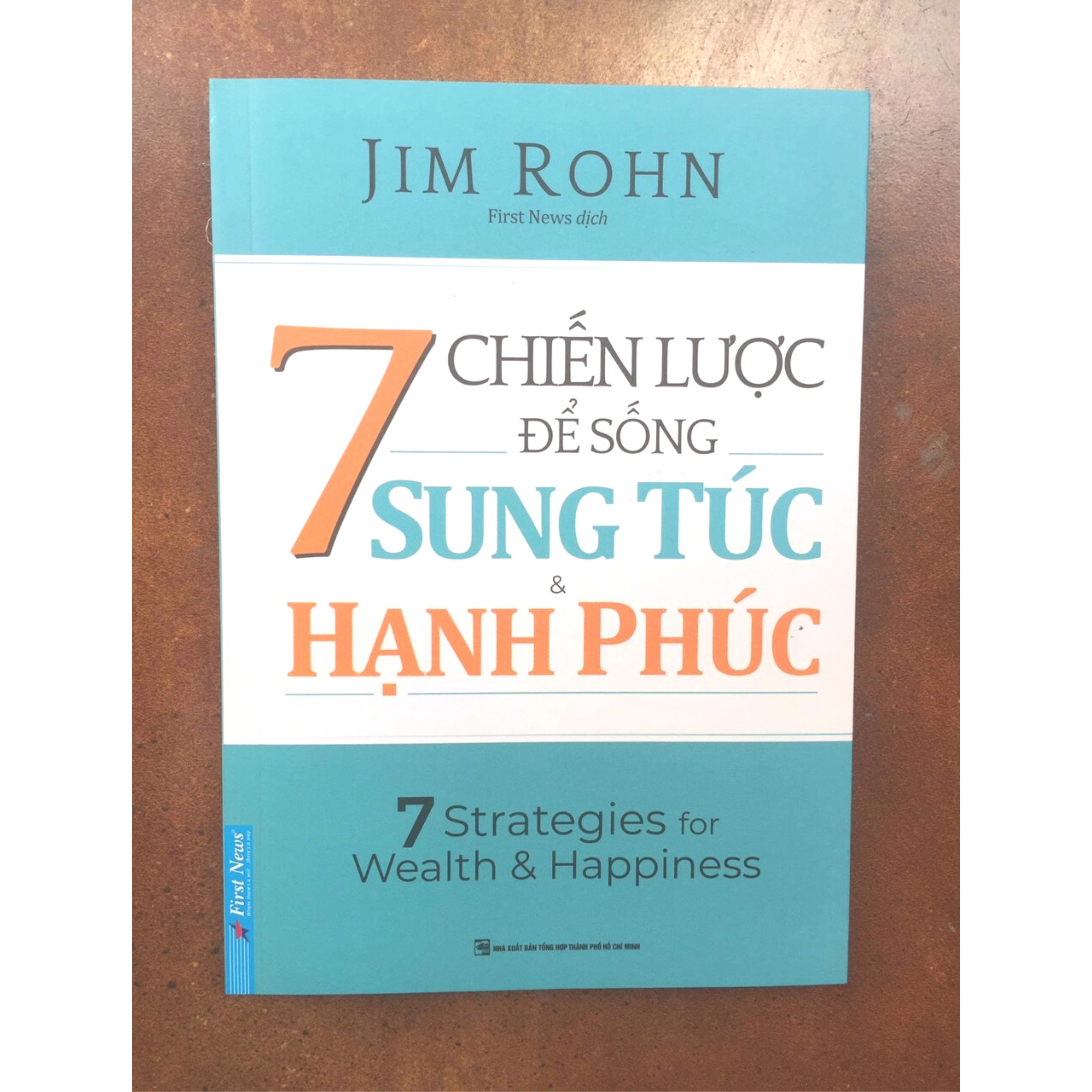 Sách 7 chiến lược để sống sung túc hạnh phúc - first news