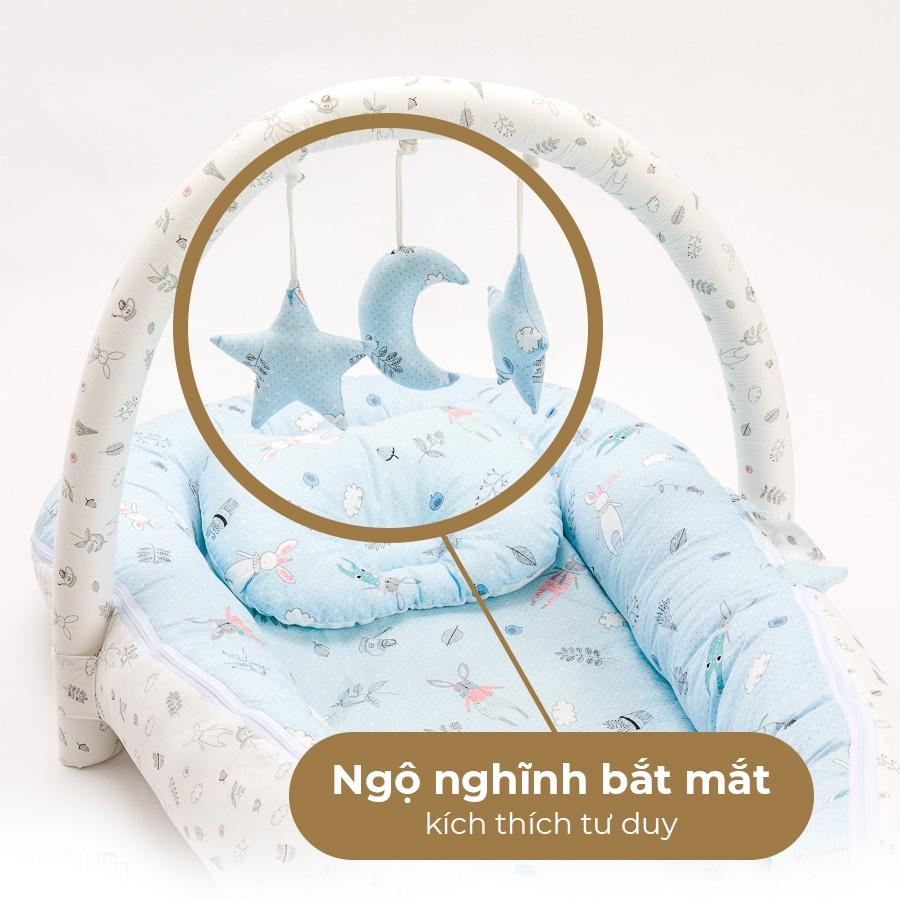 Vòm Treo Nôi Vải Cho Bé Phát Triển Tư Duy - TẶNG KÈM NÔI VẢI KHANG HOME